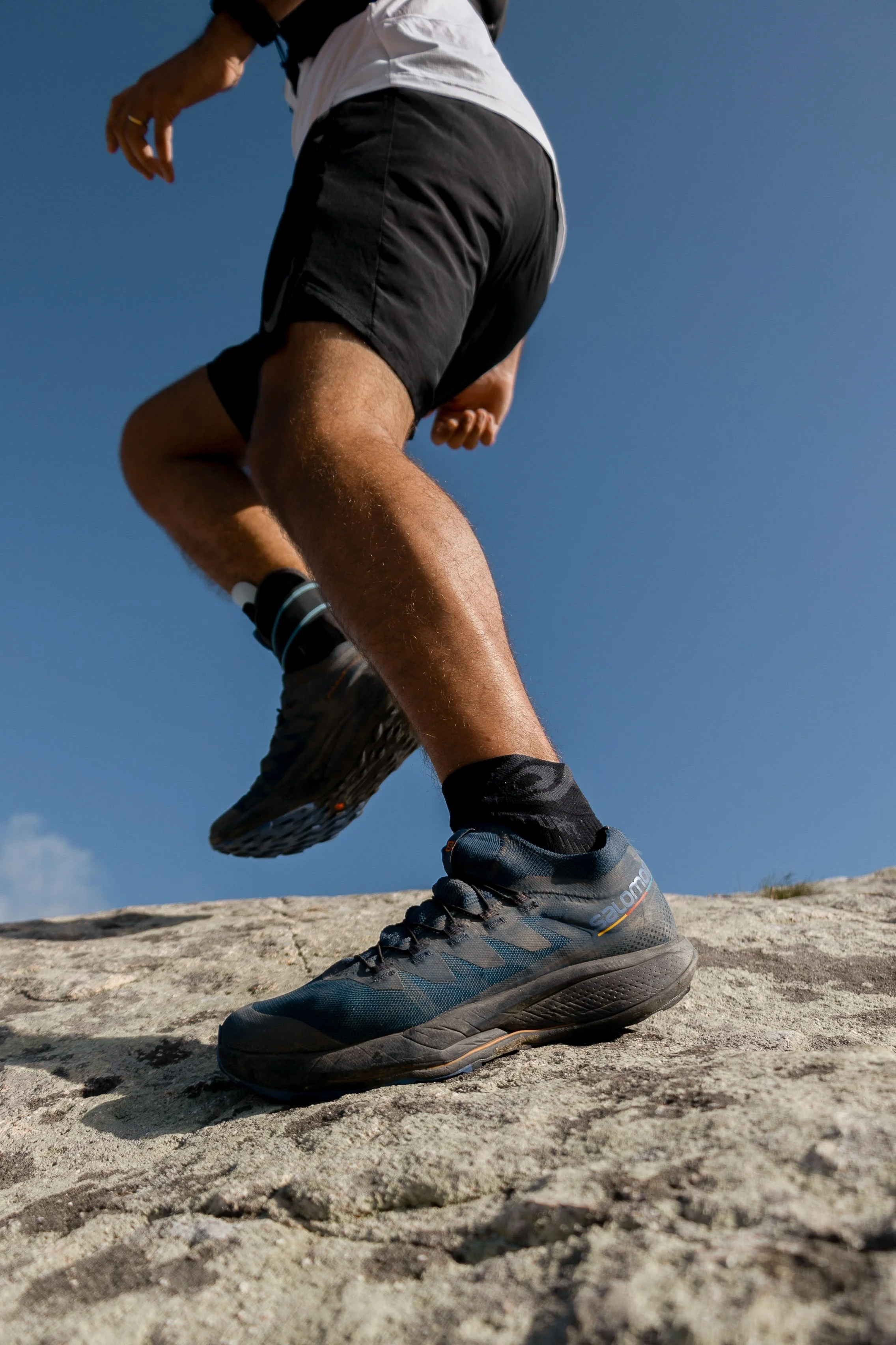 Trail run, Brittany, France