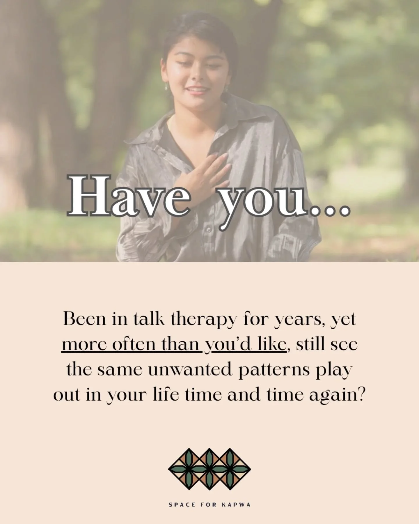 If you're ready to take your healing to the next level, resist internalized systemic oppression, and reconnect to the ancestral goodness within, we're here to explore EMDR with you 🙌🏽

DM us to schedule a free 15-min consultation.

or

Head to link