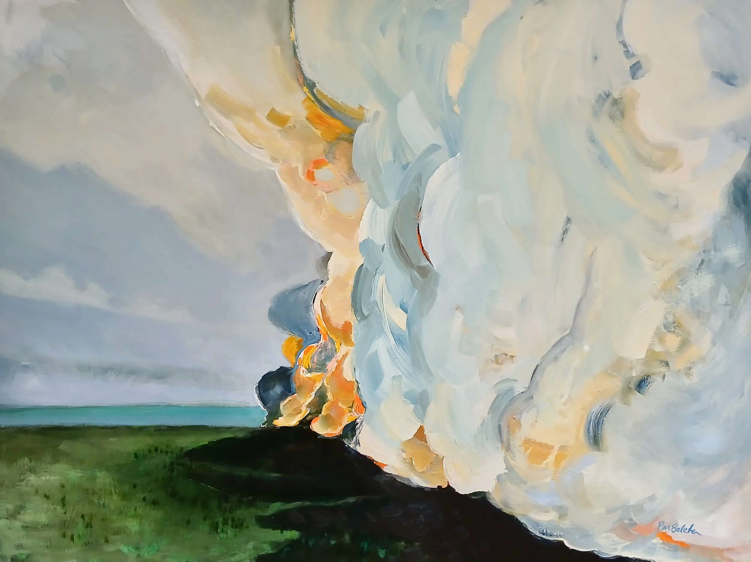 Donnie Creek, B.C., 36"x48"