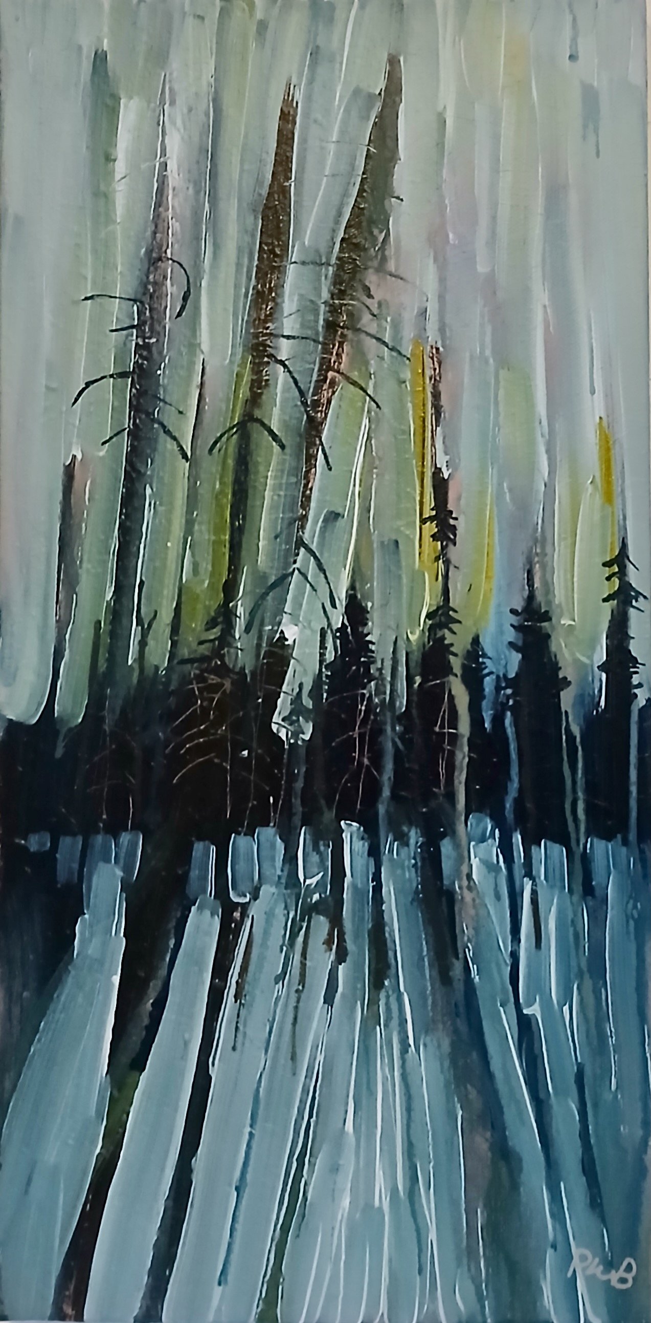 Torch River, 20"x10"