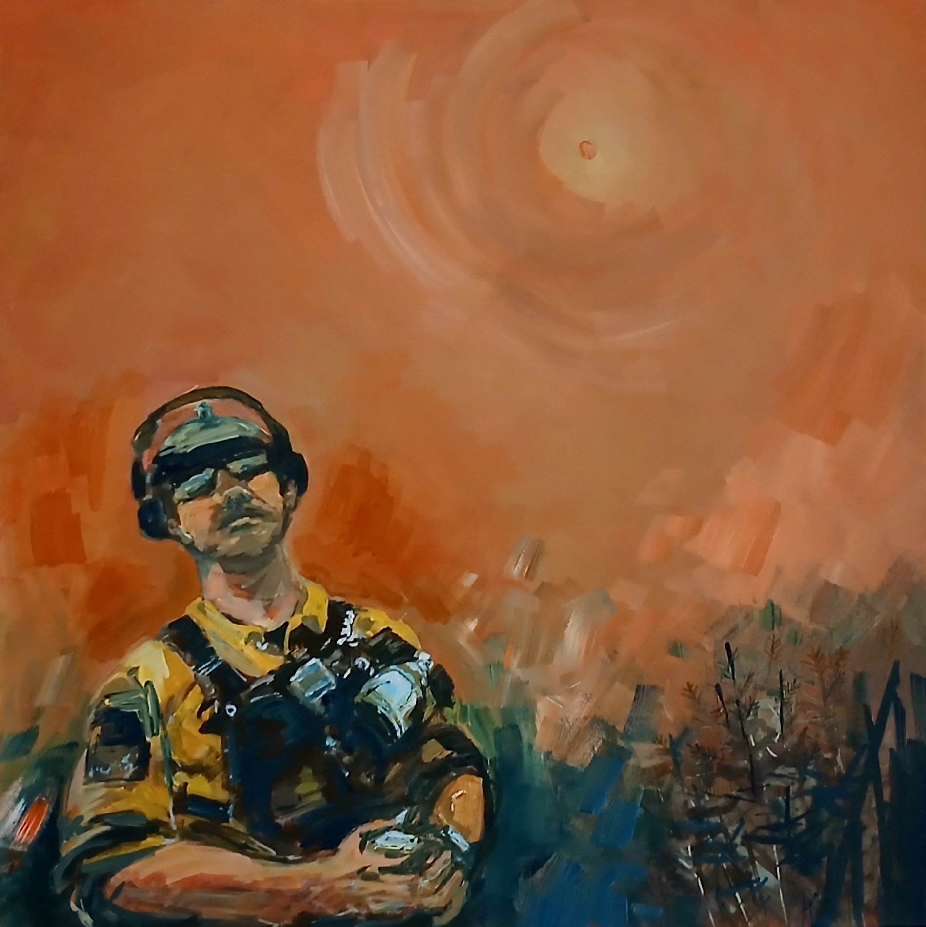 Water Break, 24"x24"