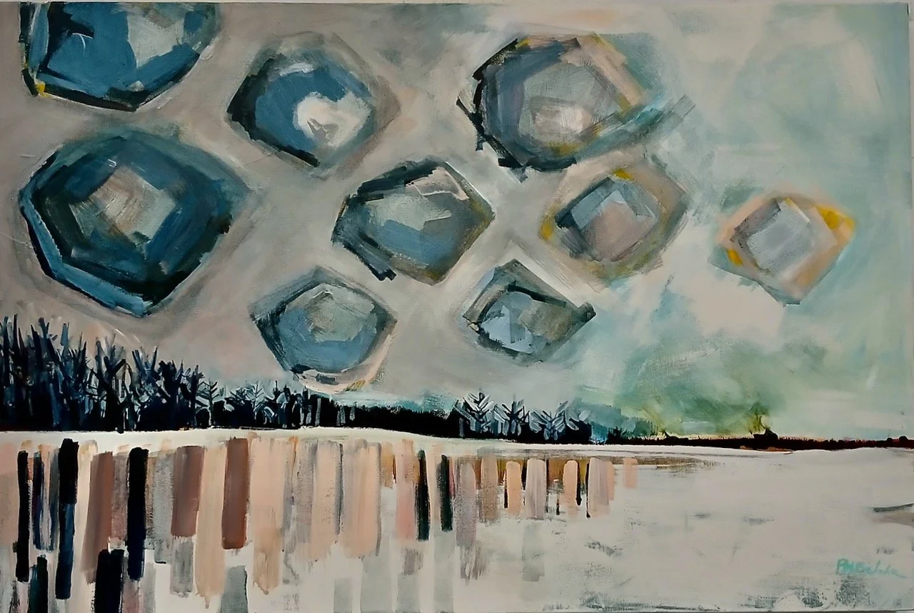 Burned Over, 24"x36"