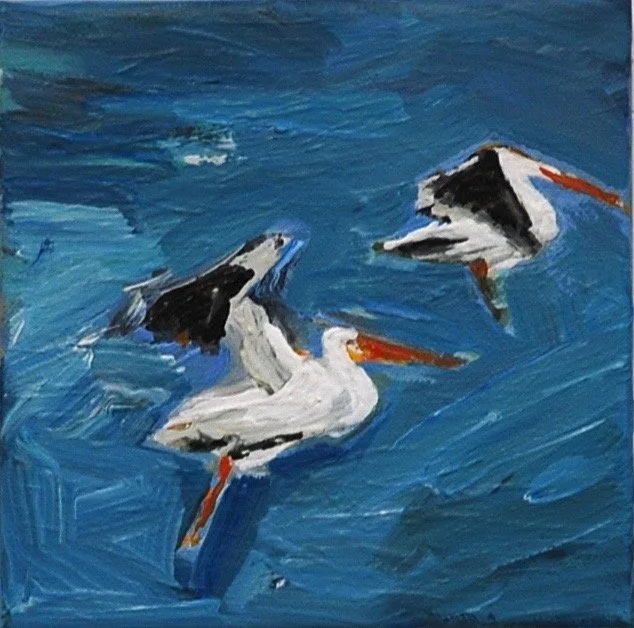Fly, 6"x6"/SOLD