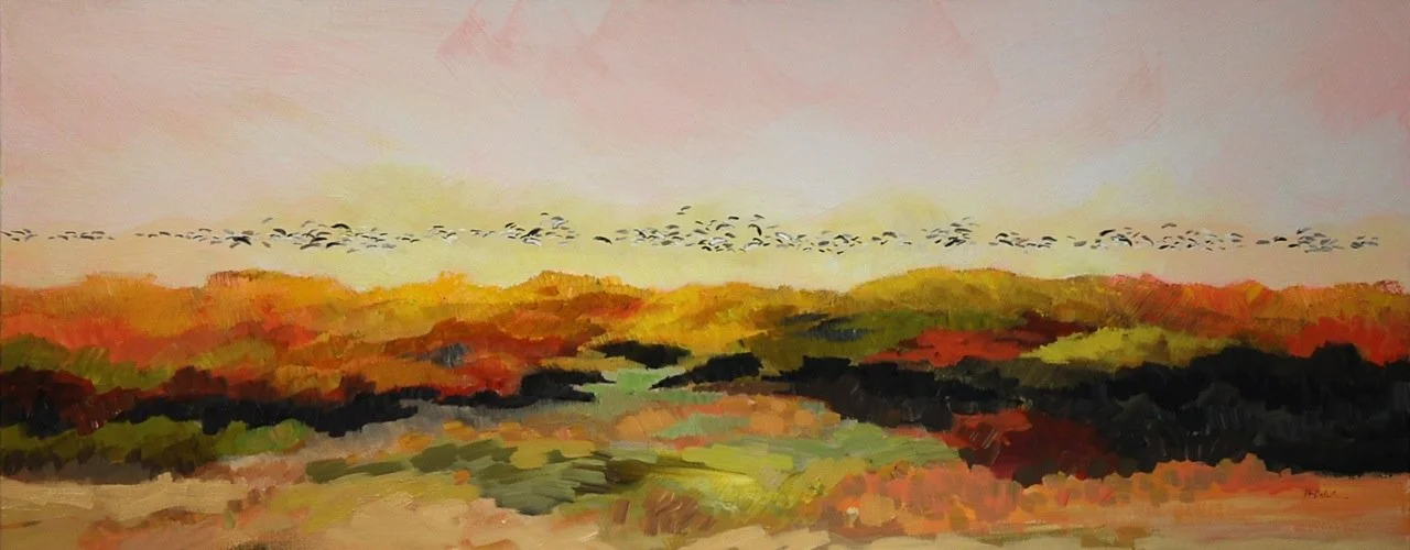 Flyover, 16"x40"/SOLD