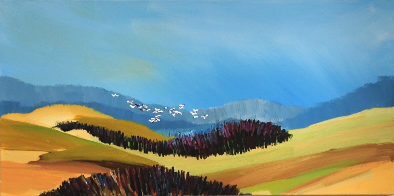 Looking for Rest, 15"x30"/SOLD