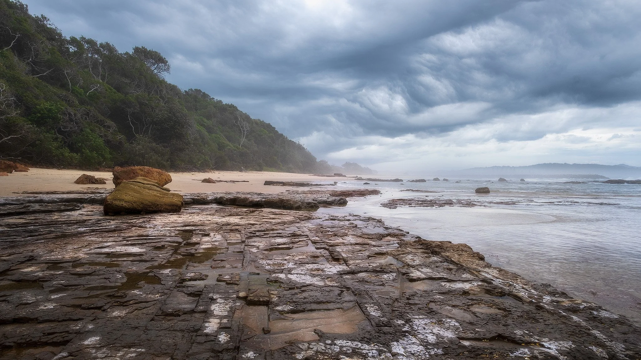 Washhouse Beach rock platform