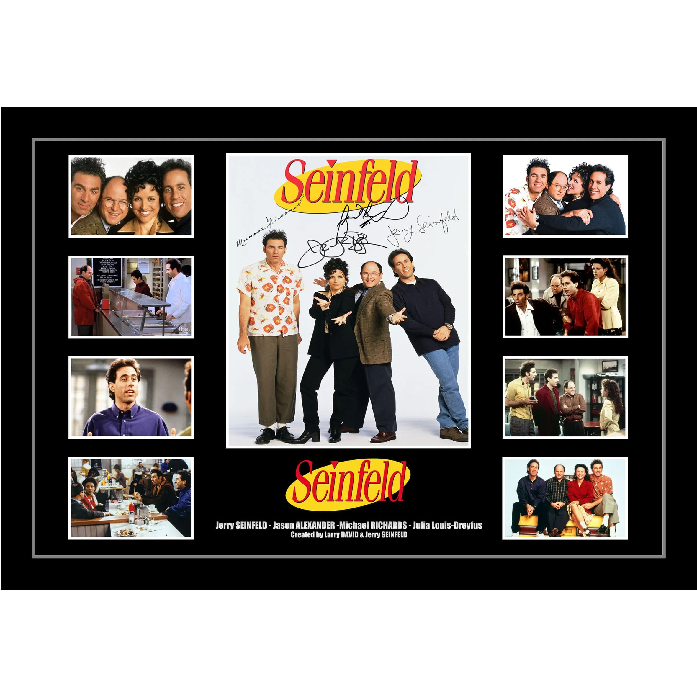 Seinfeld Signed & Framed Memorabilia