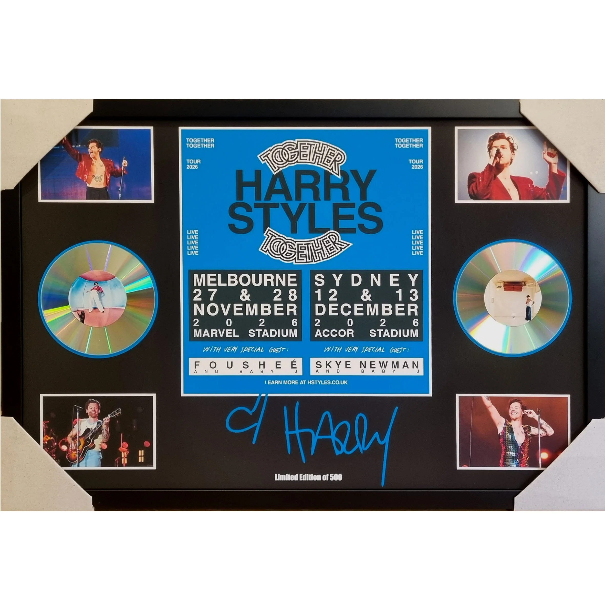 Harry Styles CDs Framed Memorabilia.jpg