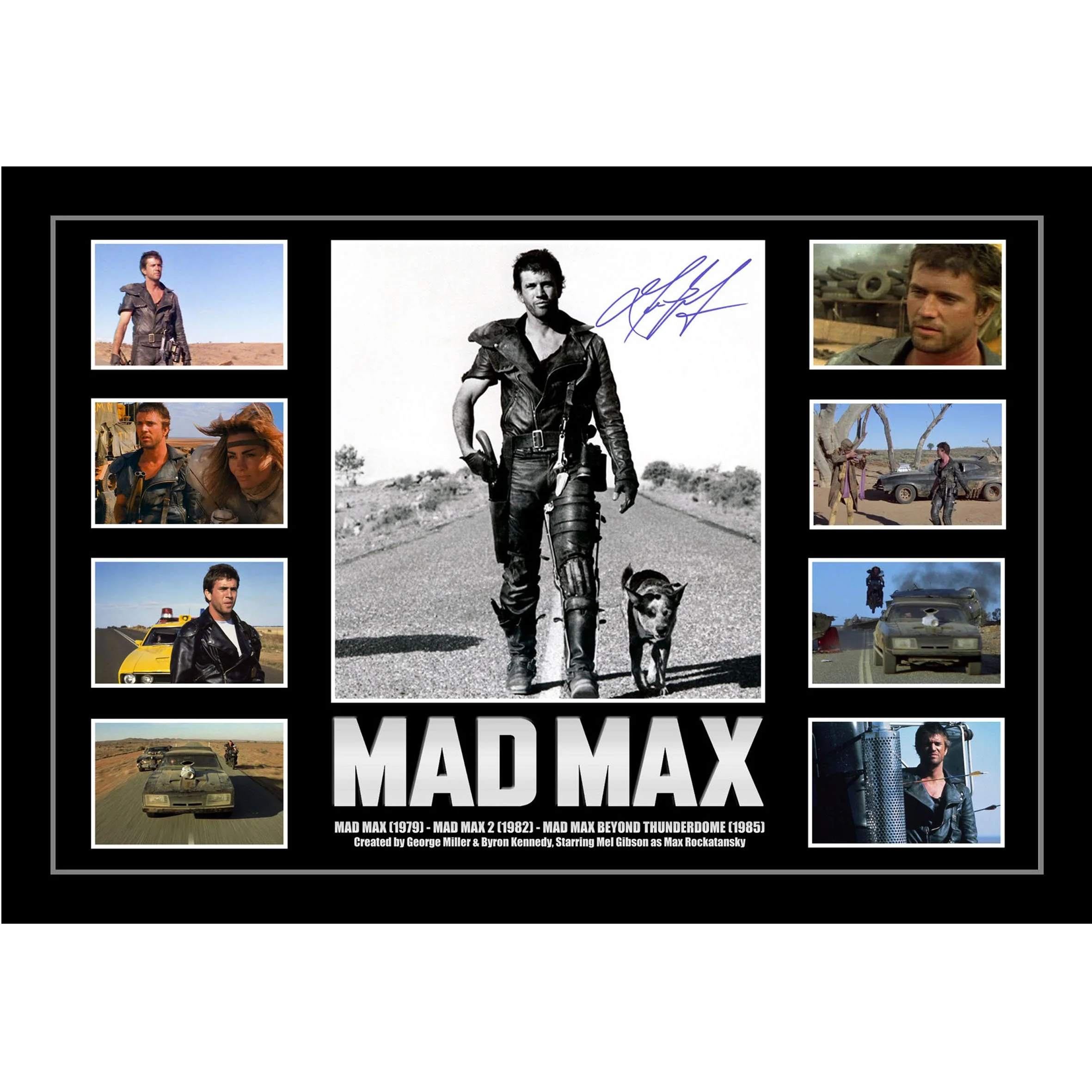 Mad Max Signed & Framed Memorabilia