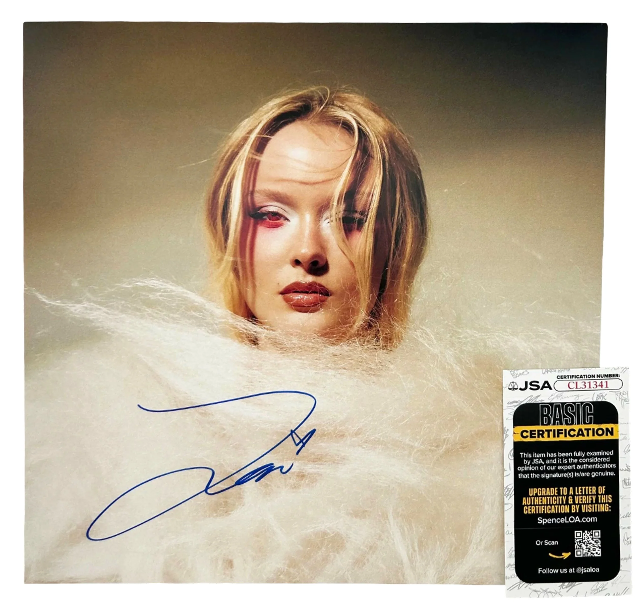 Zara LARSSON SIGNED 'Venus' VINYL ALBUM (James Spence #CL31341)