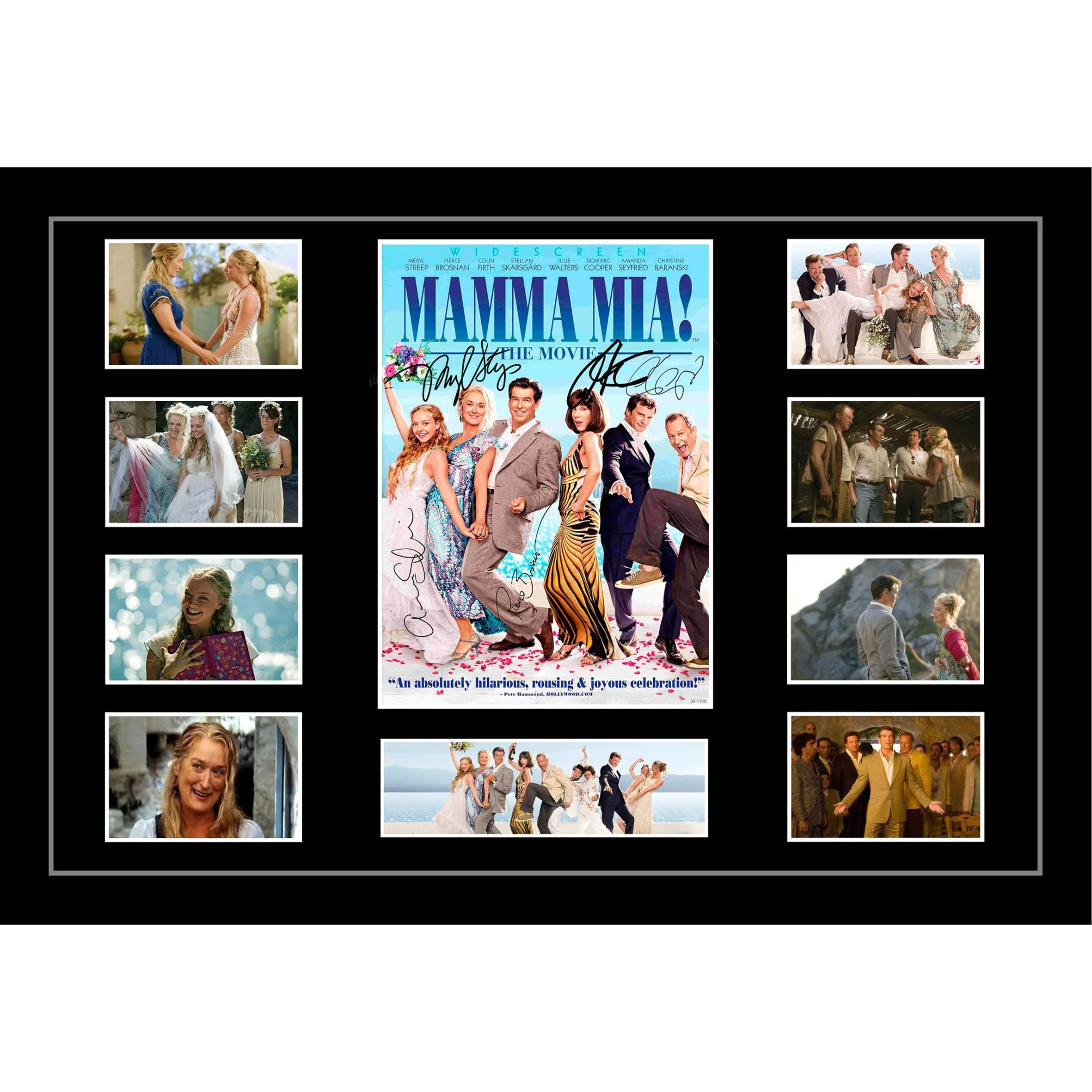 Mamma Mia Signed & Framed Memorabilia
