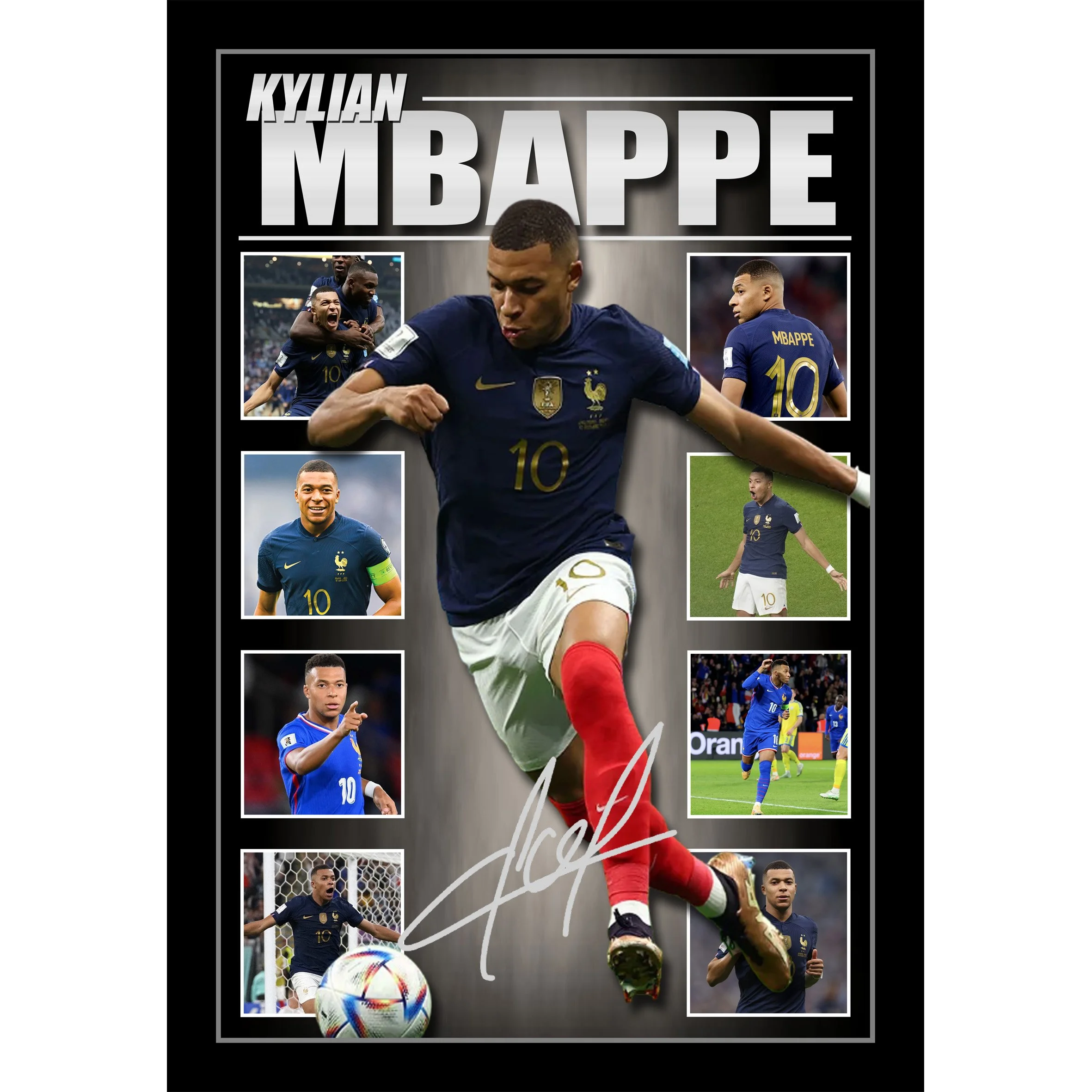 Mbappe France Lithograph Framed Squarespace.jpg