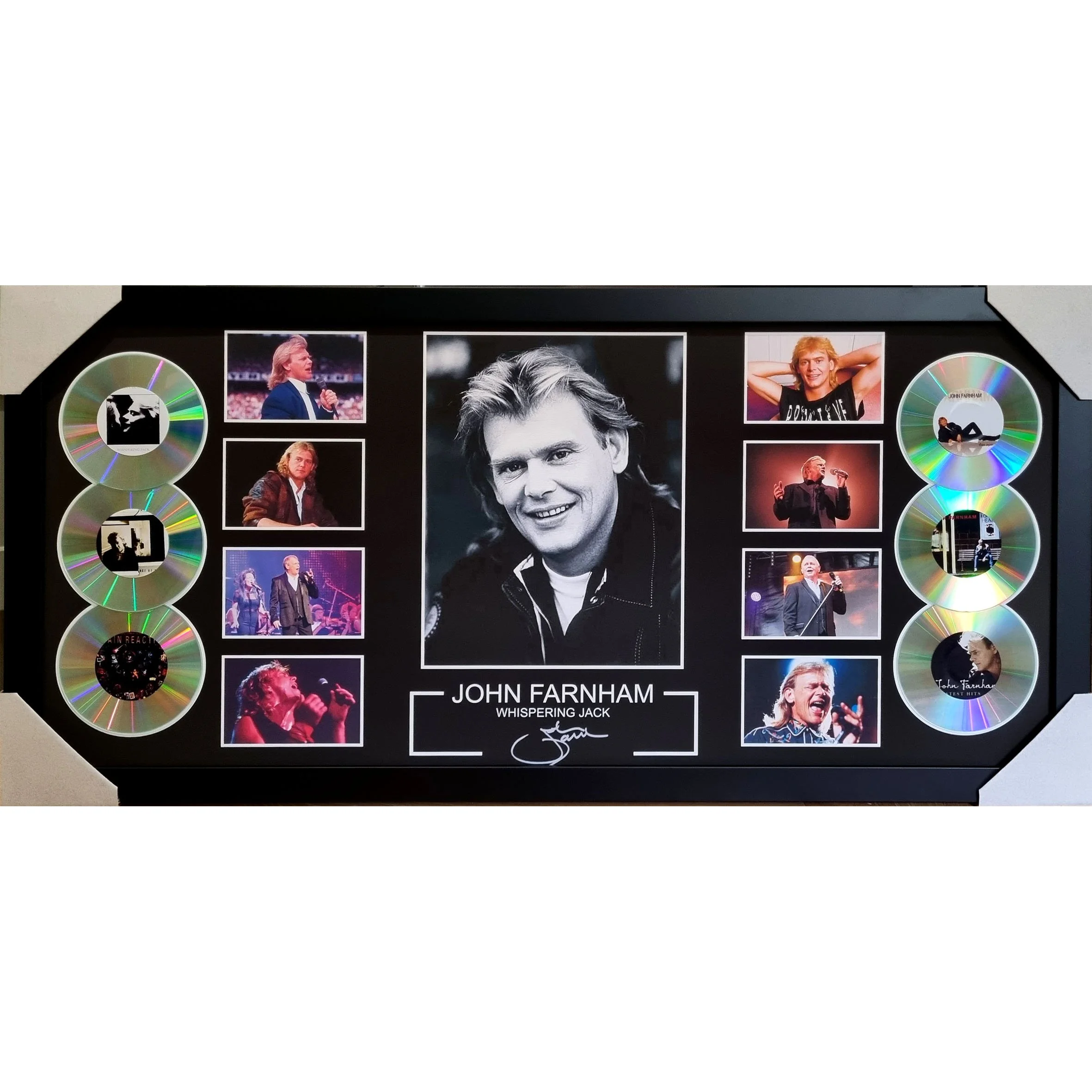 John Farnham Framed Cds.jpg