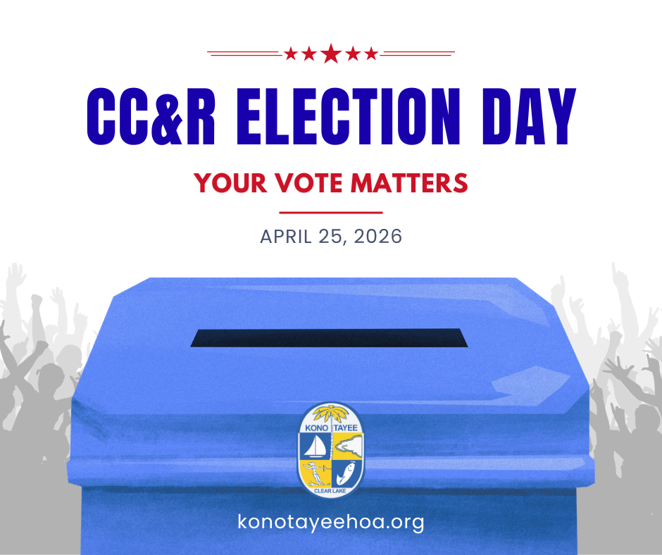General Notice: CC&amp;R Amendment Election