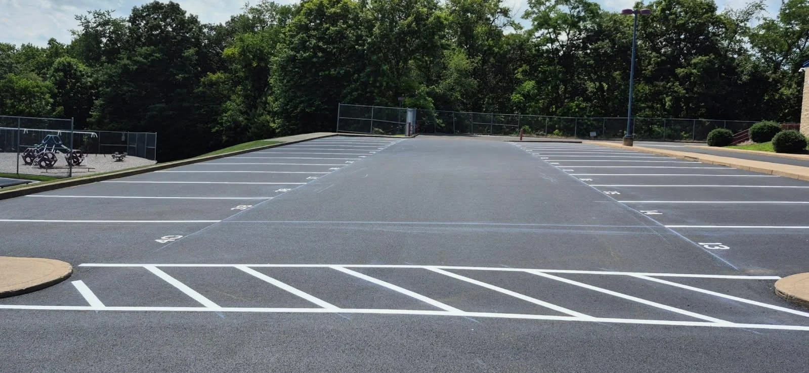 Parking Rope Line Safety Line LLC | Professional Line Striping Services