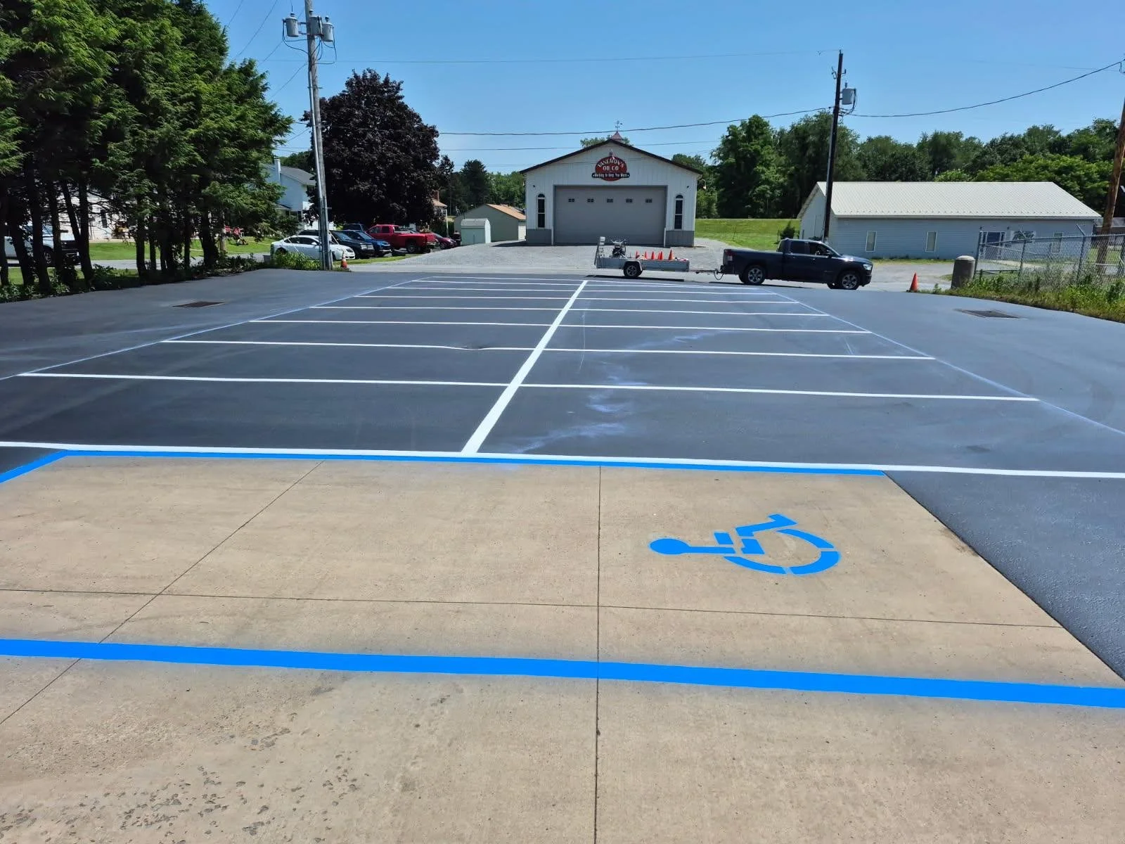 Safety Line LLC | Professional Line Striping Services