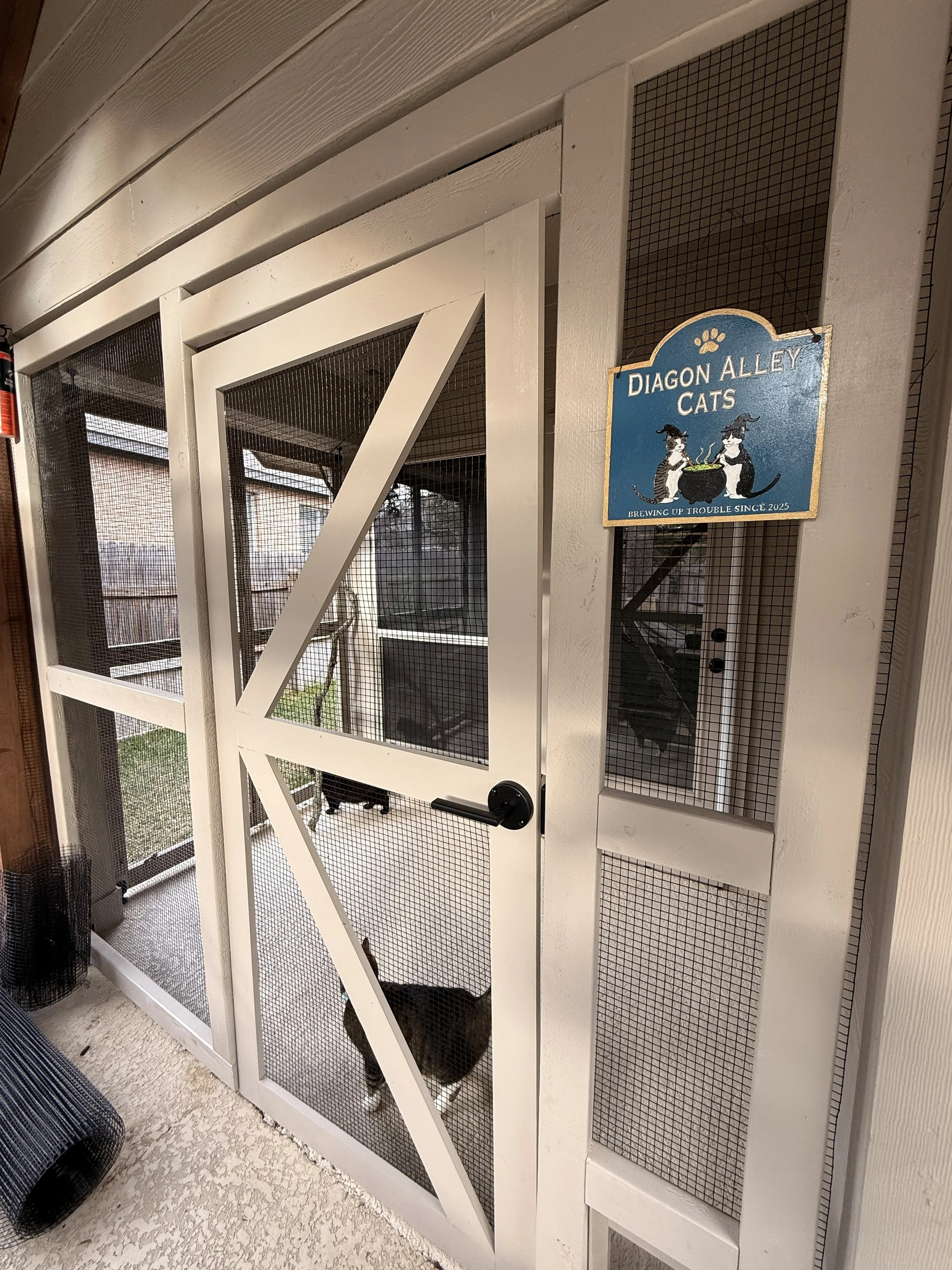 We’re Building a Catio That Doesn’t Attach to the House (Part One)