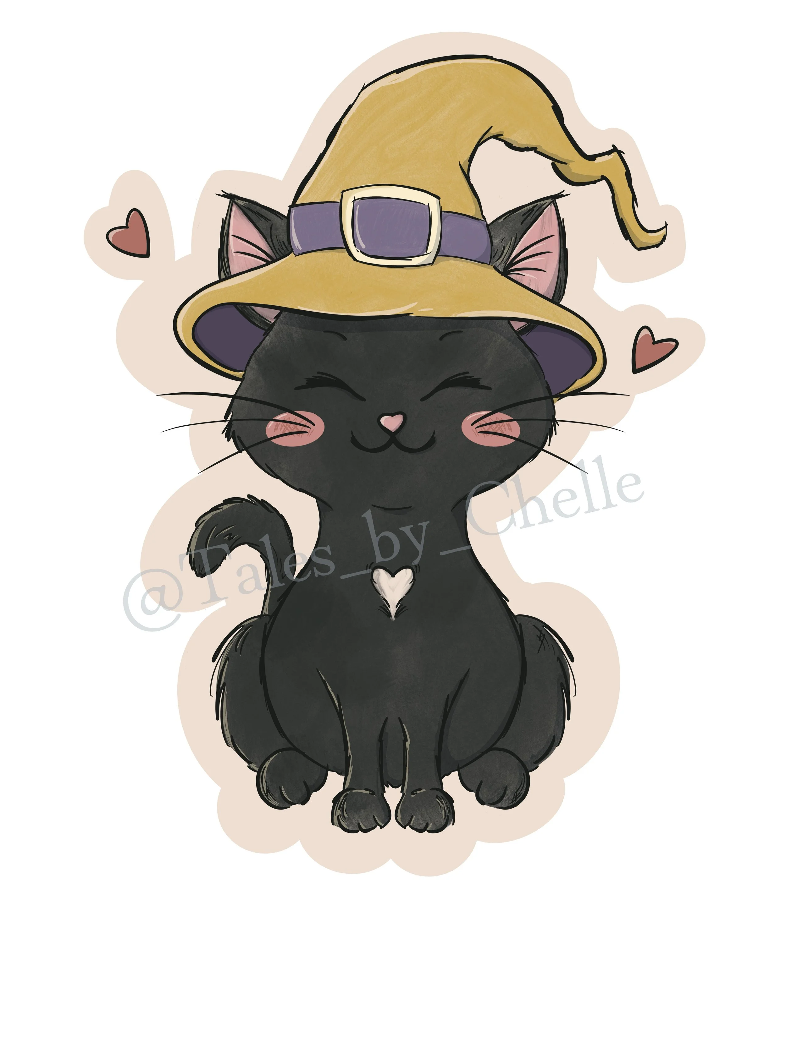 Cute Halloween Cat