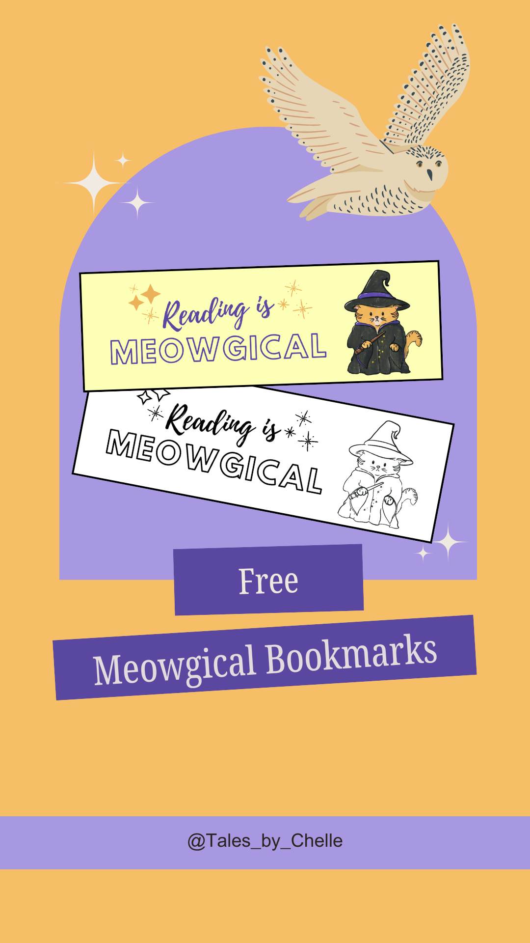 Free Printable Magic Booksmarks