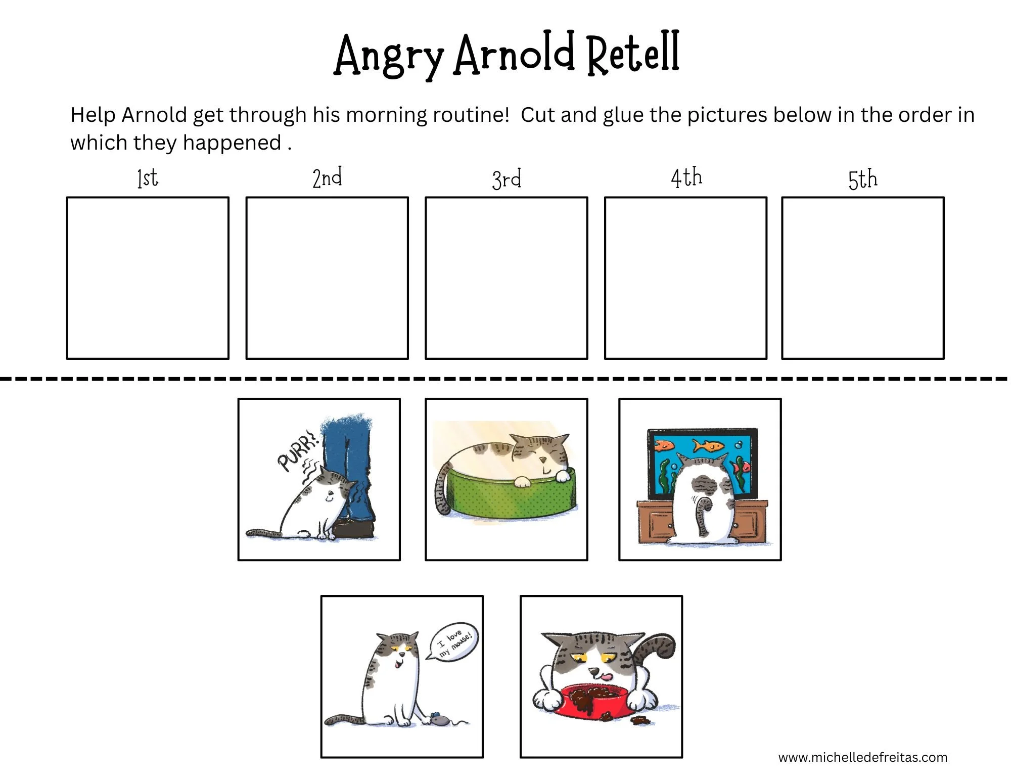 Angry Arnold Retell Activity