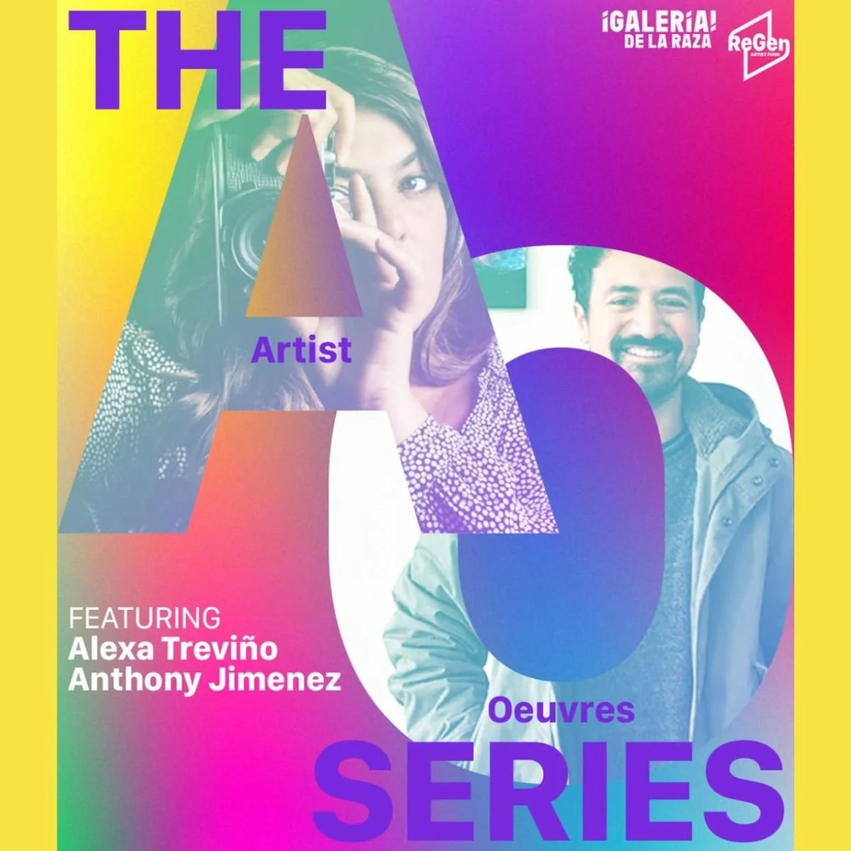 The Artist Oeuvres Series: Opening Kick-Off with Anthony Jimenez & Alexa Treviño @ Galería de la Raza