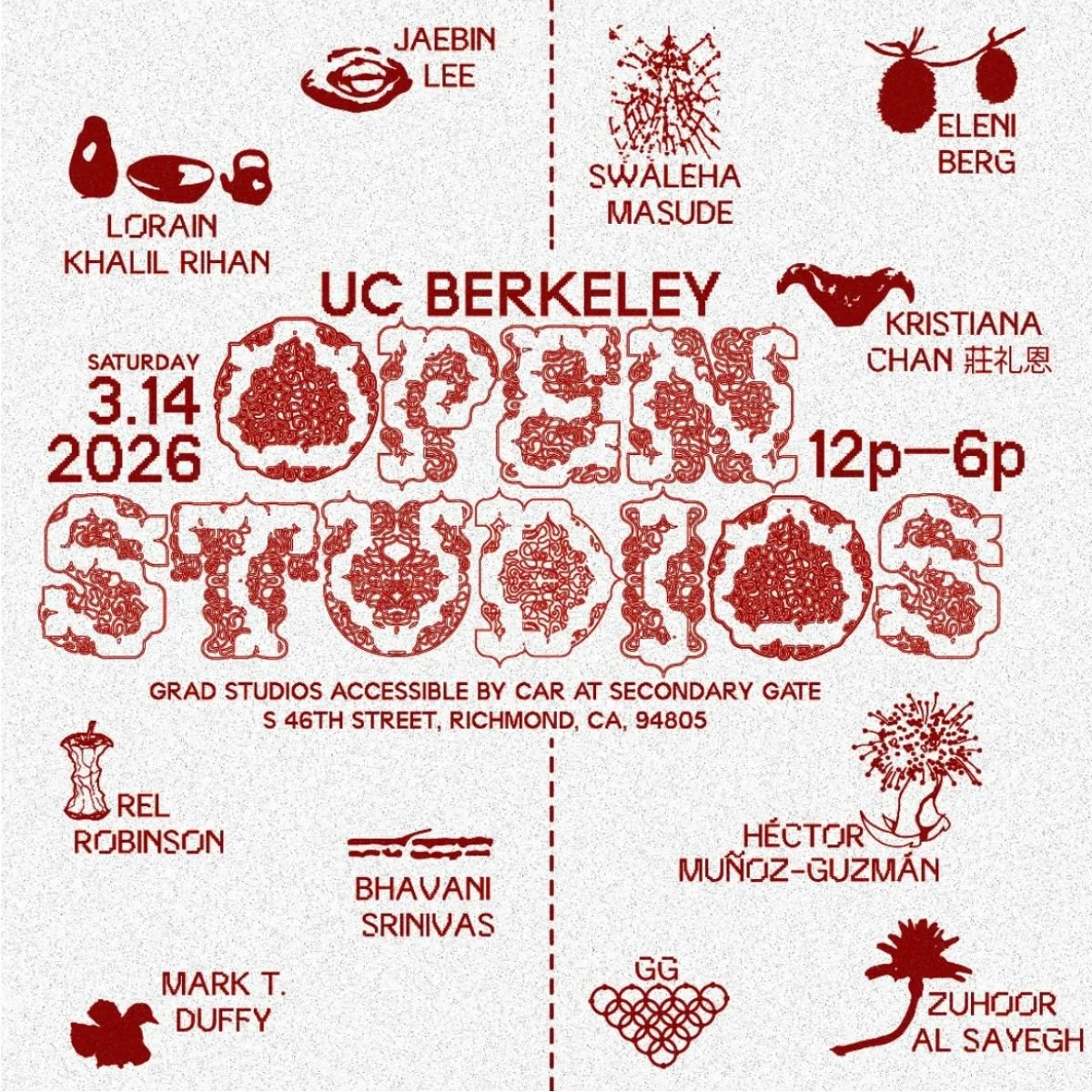 MFA Open Studios + Film Screening @ UC Berkley