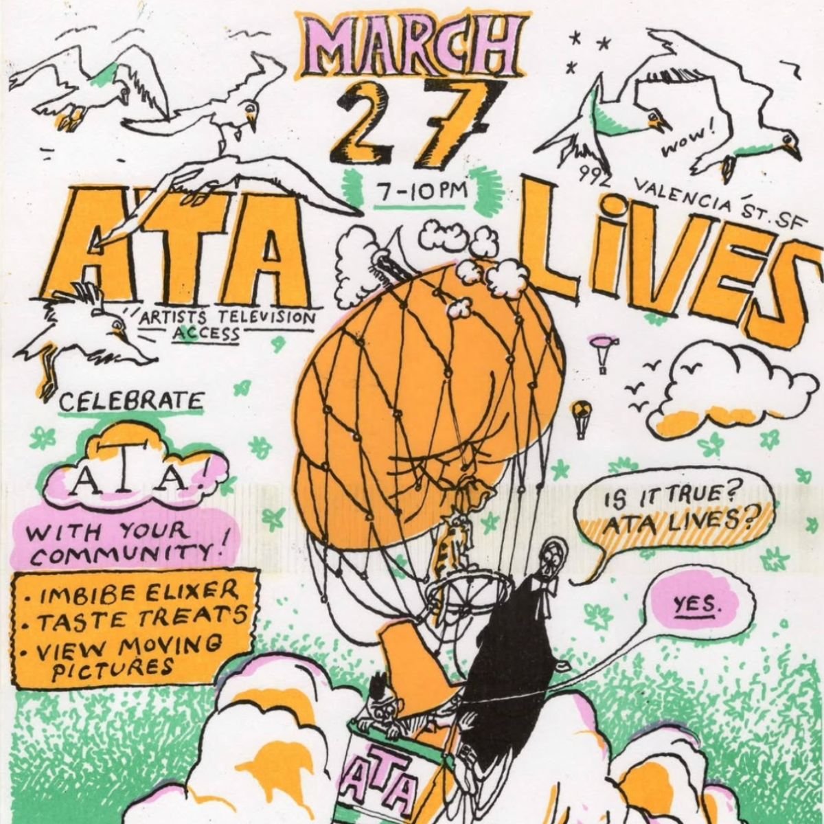 ATA LIVES - Celebration @ Artists Television Access