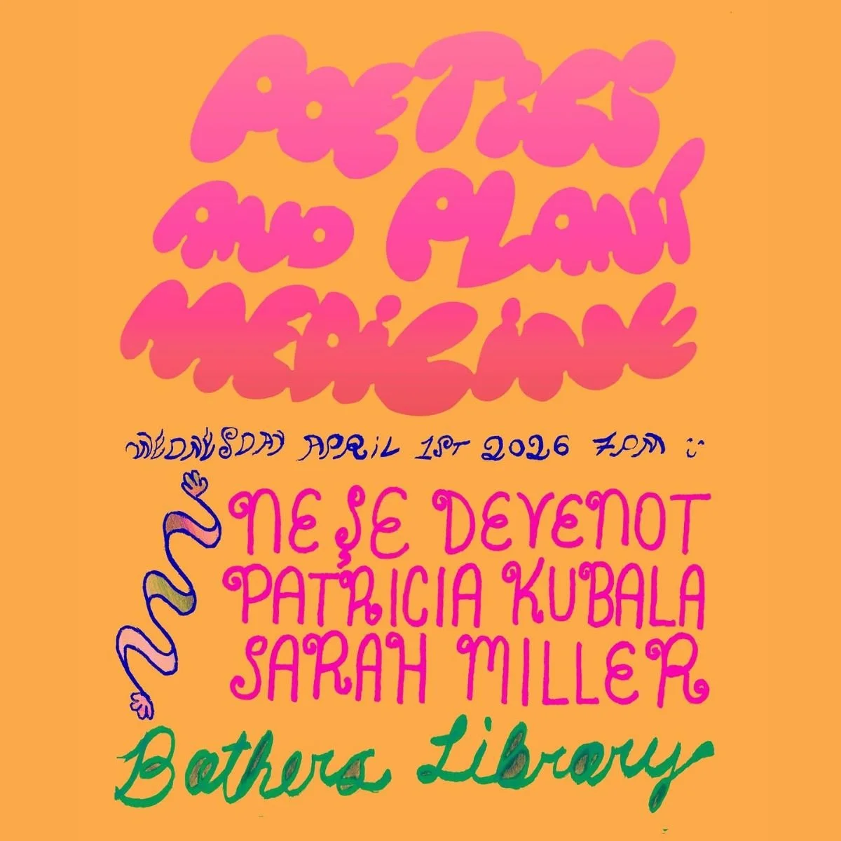 Poetics & Plant Medicine - Conversation & Discussion @ Bathers Library 