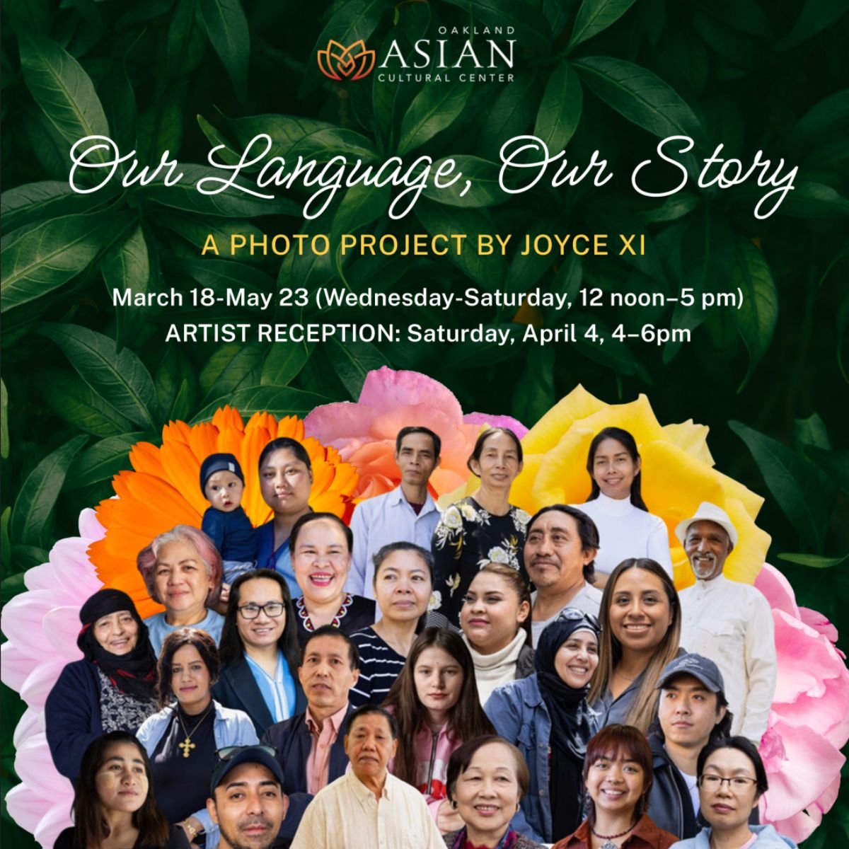Our Language, Our Story: Photos by Joyce Xi - Artist Reception @ Oakland Asian Cultural Center 