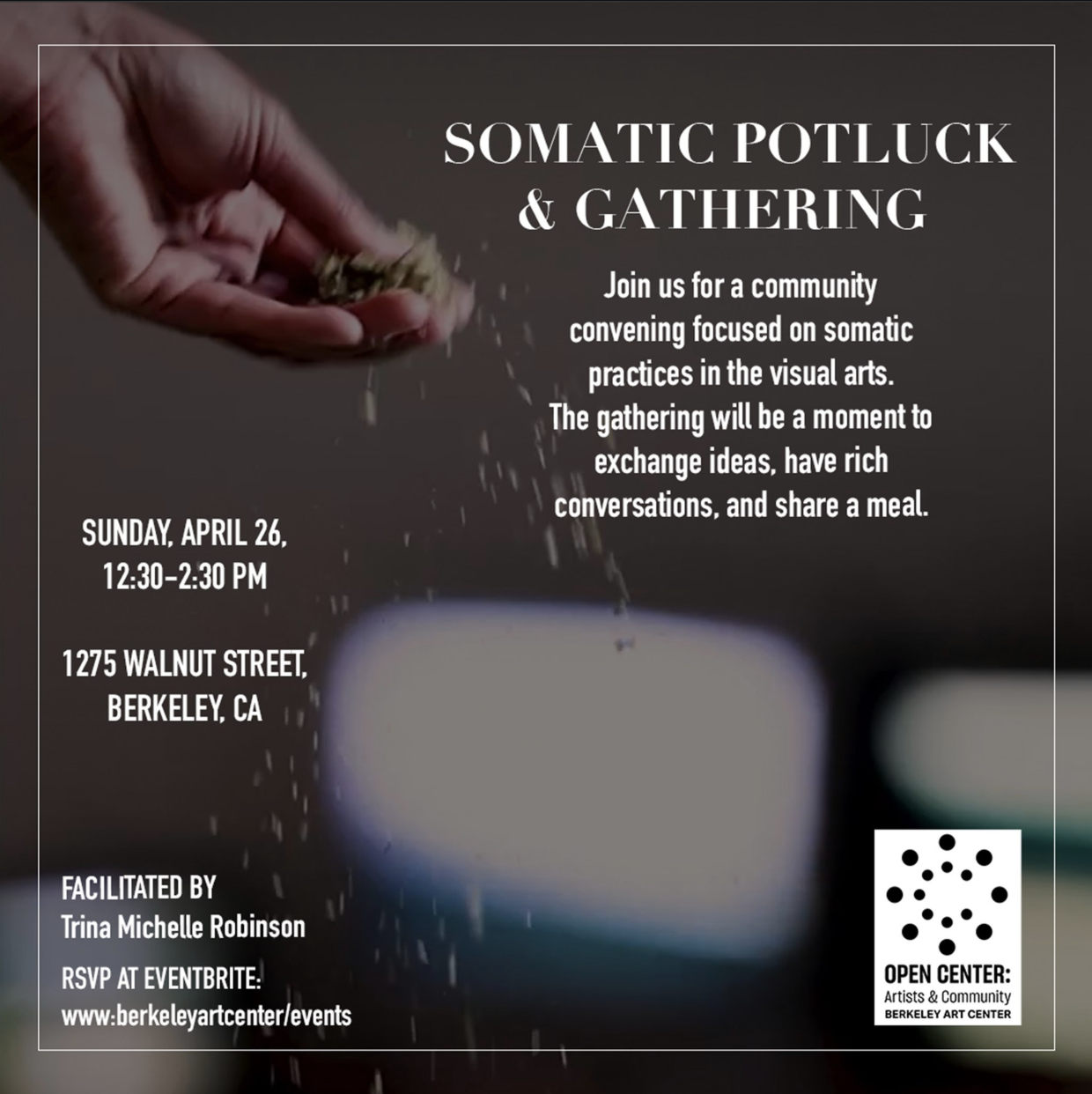  Somatic Potluck & Gathering @ Berkeley Art Center