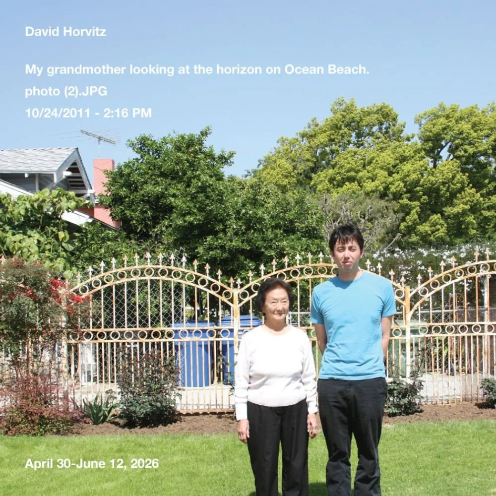 David Horvitz: My grandmother... @ Micki Meng