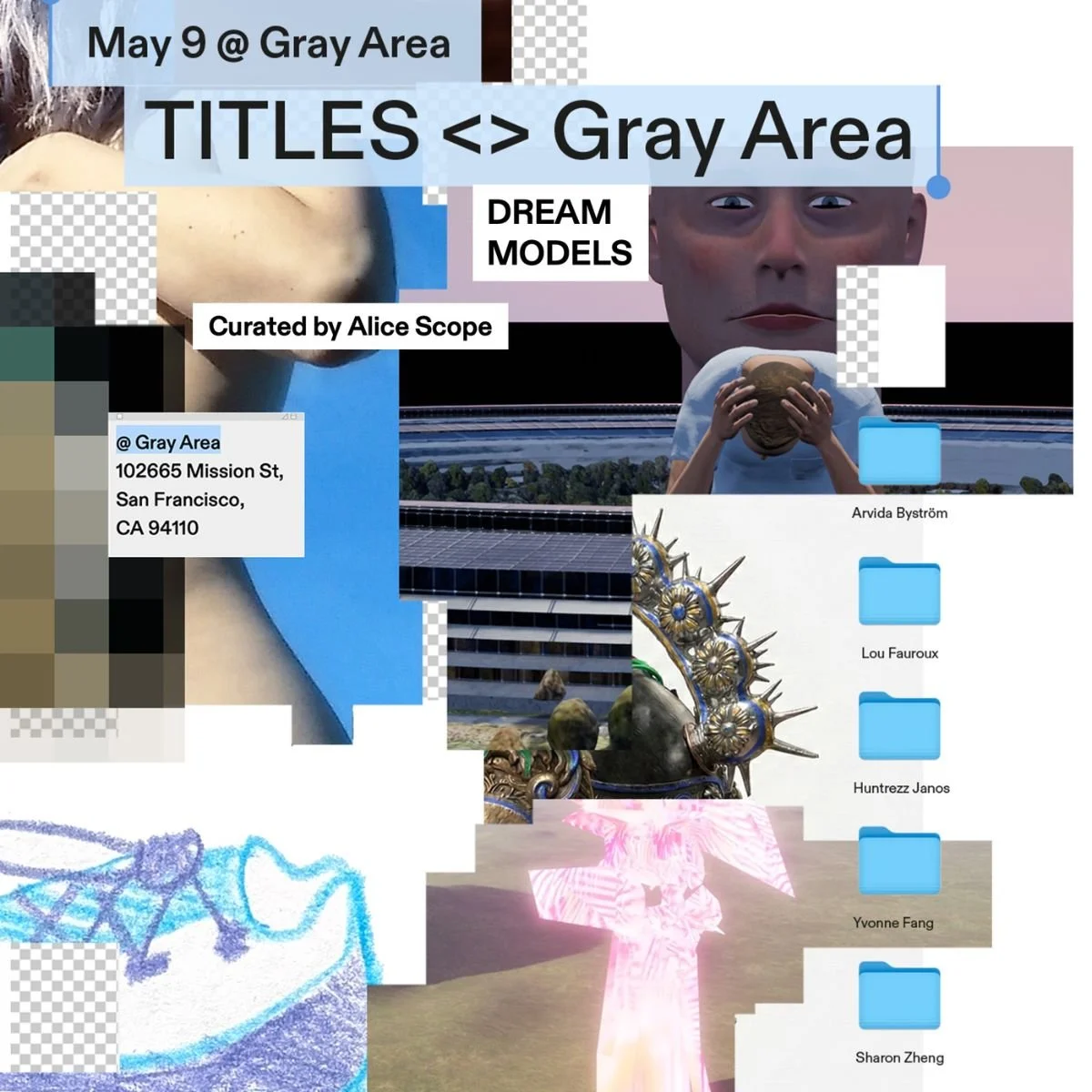 TITLES and Gray Area Present: Dream Models — Artist Talks @ Gray Area