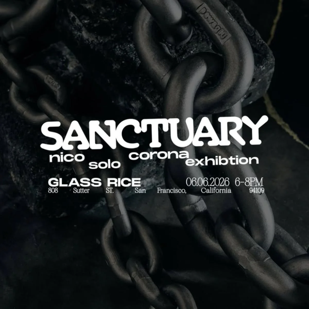 Nico Corona: Sanctuary — Opening Reception @ Glass Rice 