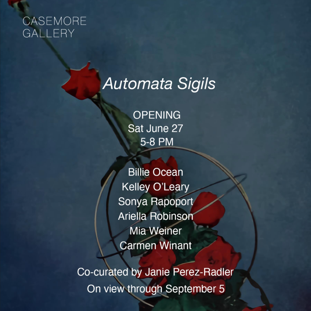 Automata Sigils — Opening Reception @ Casemore Gallery