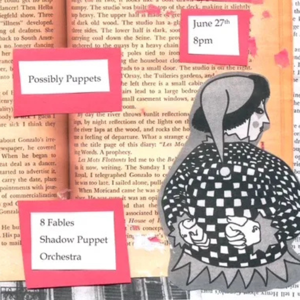 Possibly Puppets + 8 Fables Shadow Puppet Orchestra — Performance @ Artists' Television Access