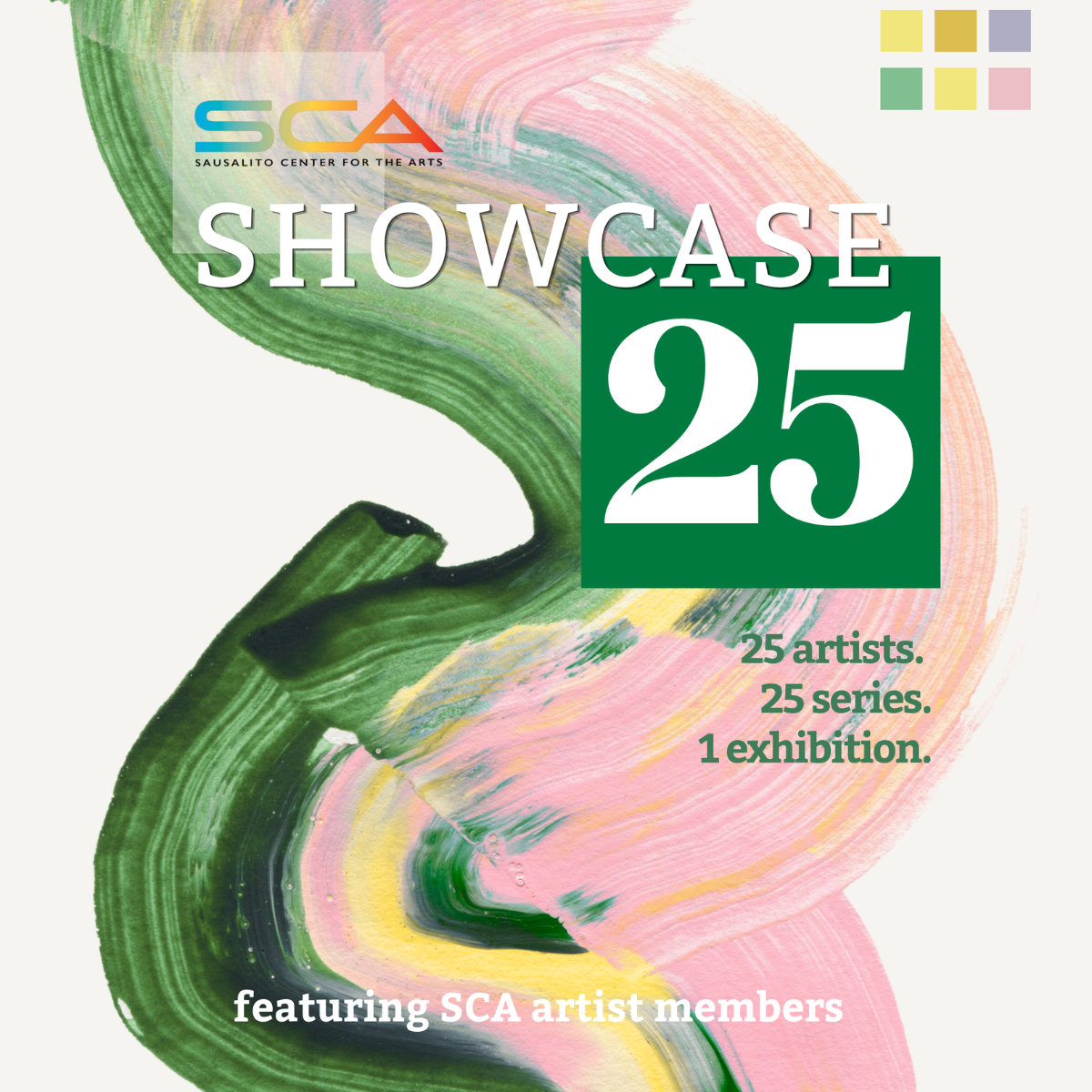 Showcase 25 — Opening Reception @ Sausalito Center for the Arts 