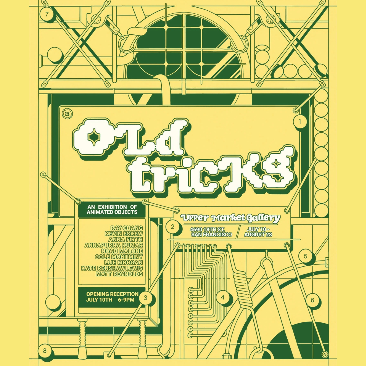 Old Tricks — Opening Reception @ Upper Market Gallery
