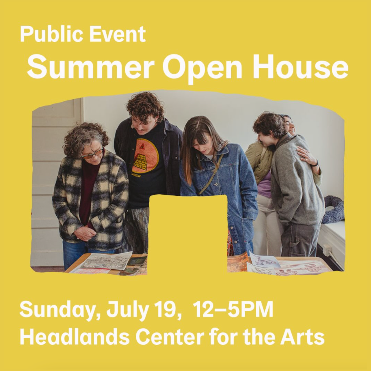 Summer Open House 2026 @ Headlands Center for the Arts