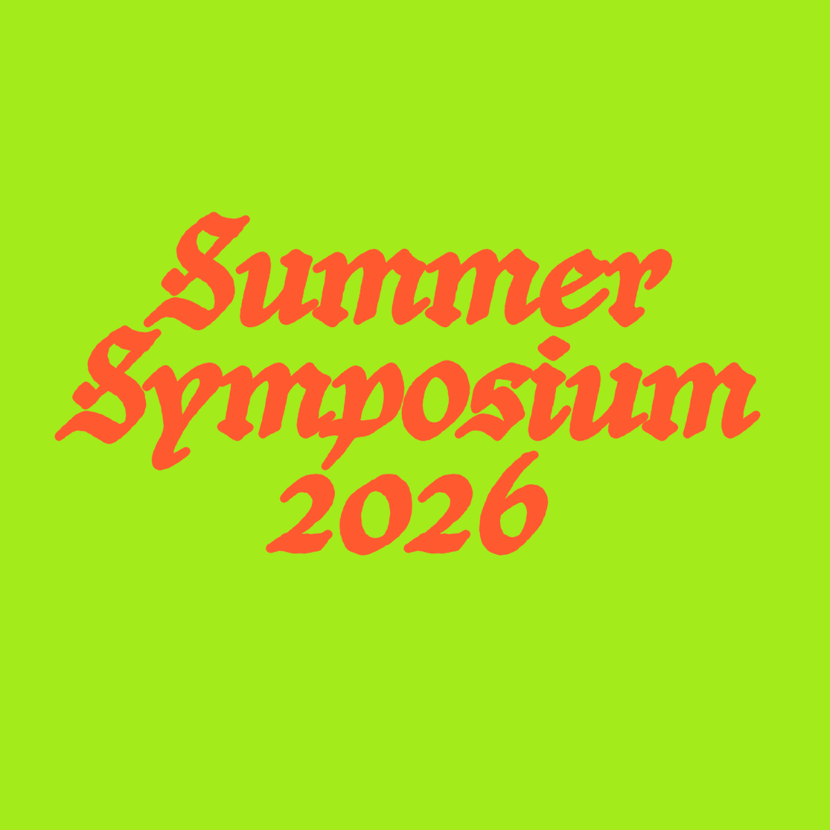 Summer Symposium @ Bathers Library