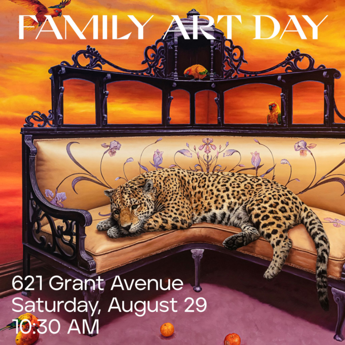 Family Art Day @ Jessica Silverman 