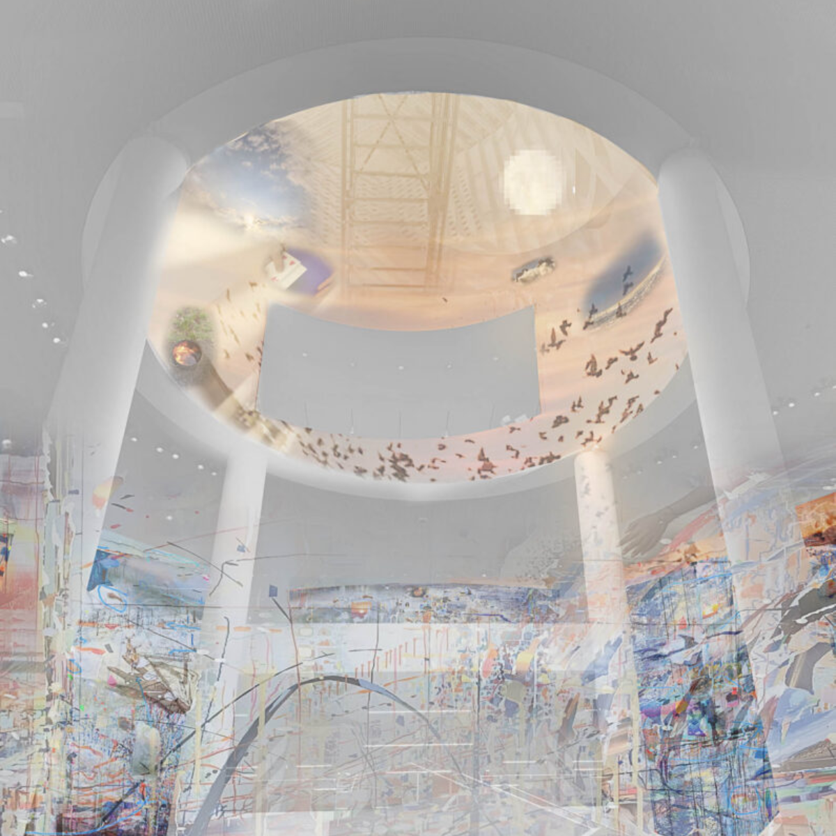 Sarah Sze: Forever is Composed of Nows @ SFMOMA