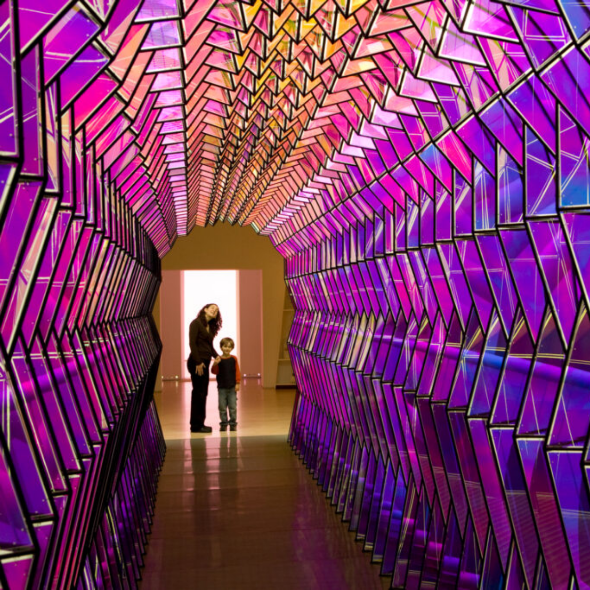 Olafur Eliasson: One-way Colour Tunnel @ SFMOMA