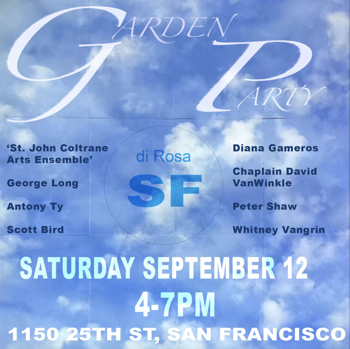 Garden Party @ di Rosa SF