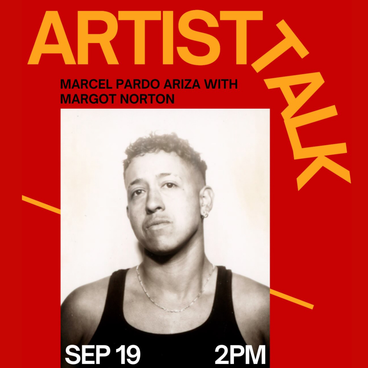 Artist Talk with Marcel Pardo Ariza @ BAMPFA