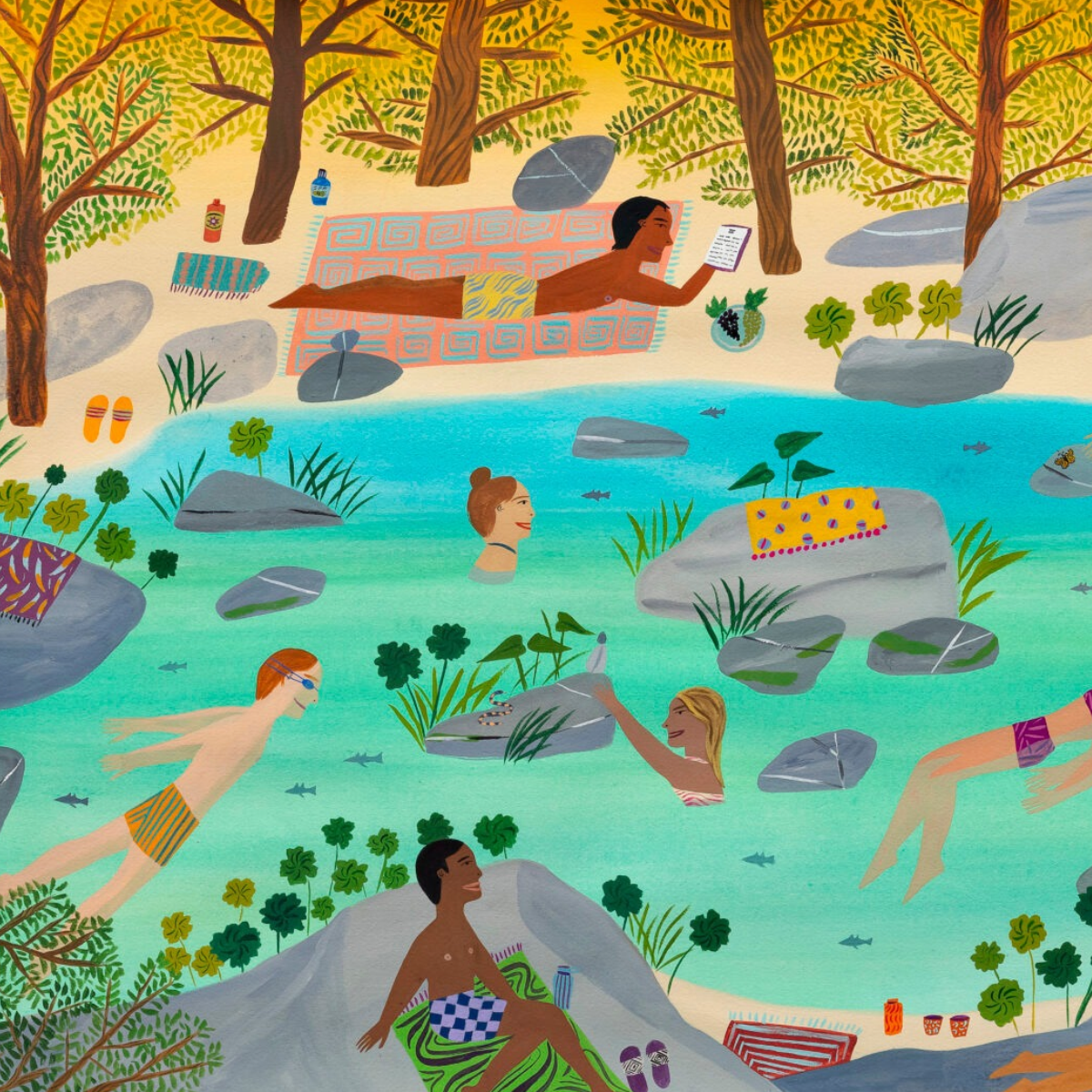 Chelsea Ryoko Wong: Swimming in the Pool of Memory — Opening Reception @ Jessica Silverman 