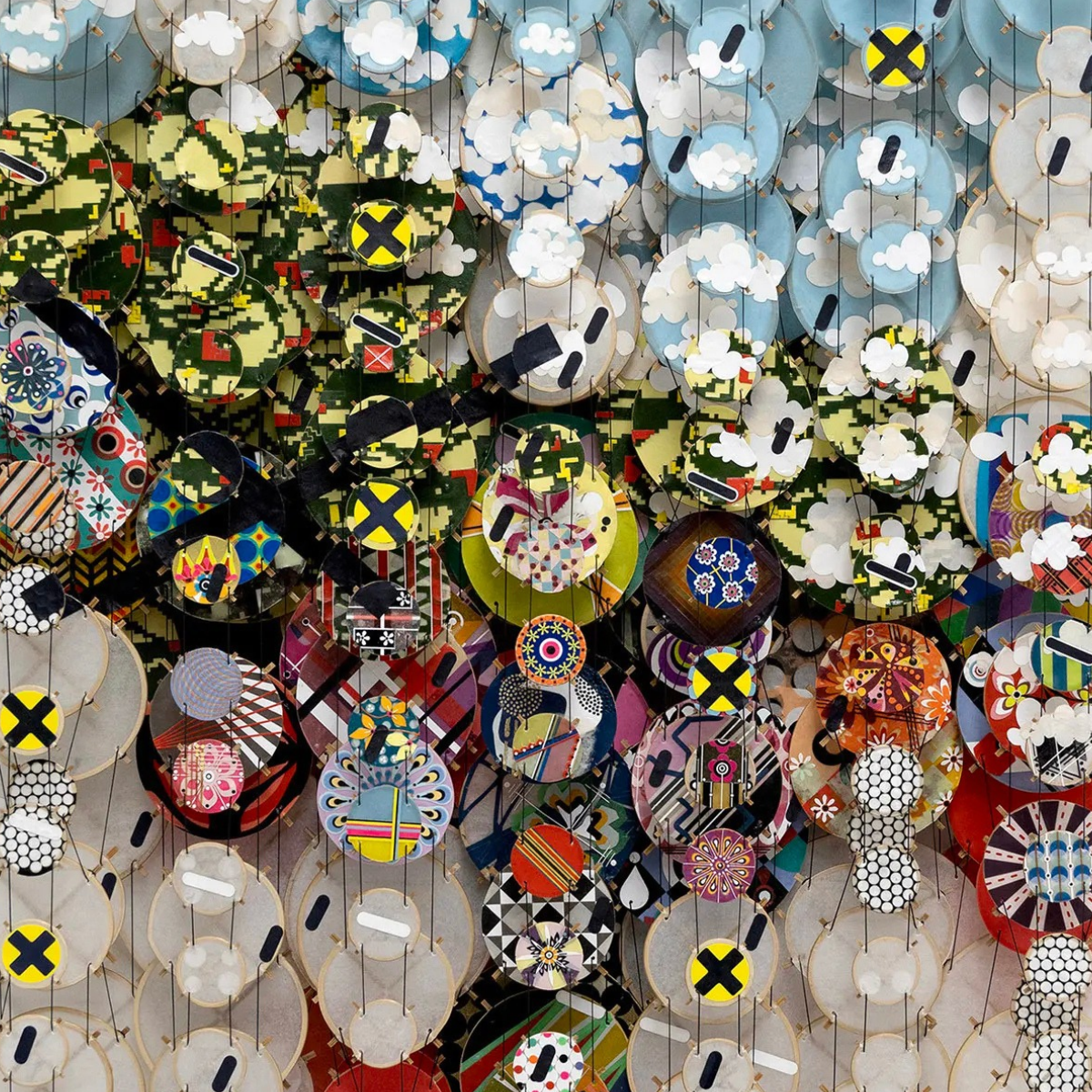 Jacob Hashimoto: Death by Water — Artist Talk &amp; Opening Reception \@ Berggruen Gallery