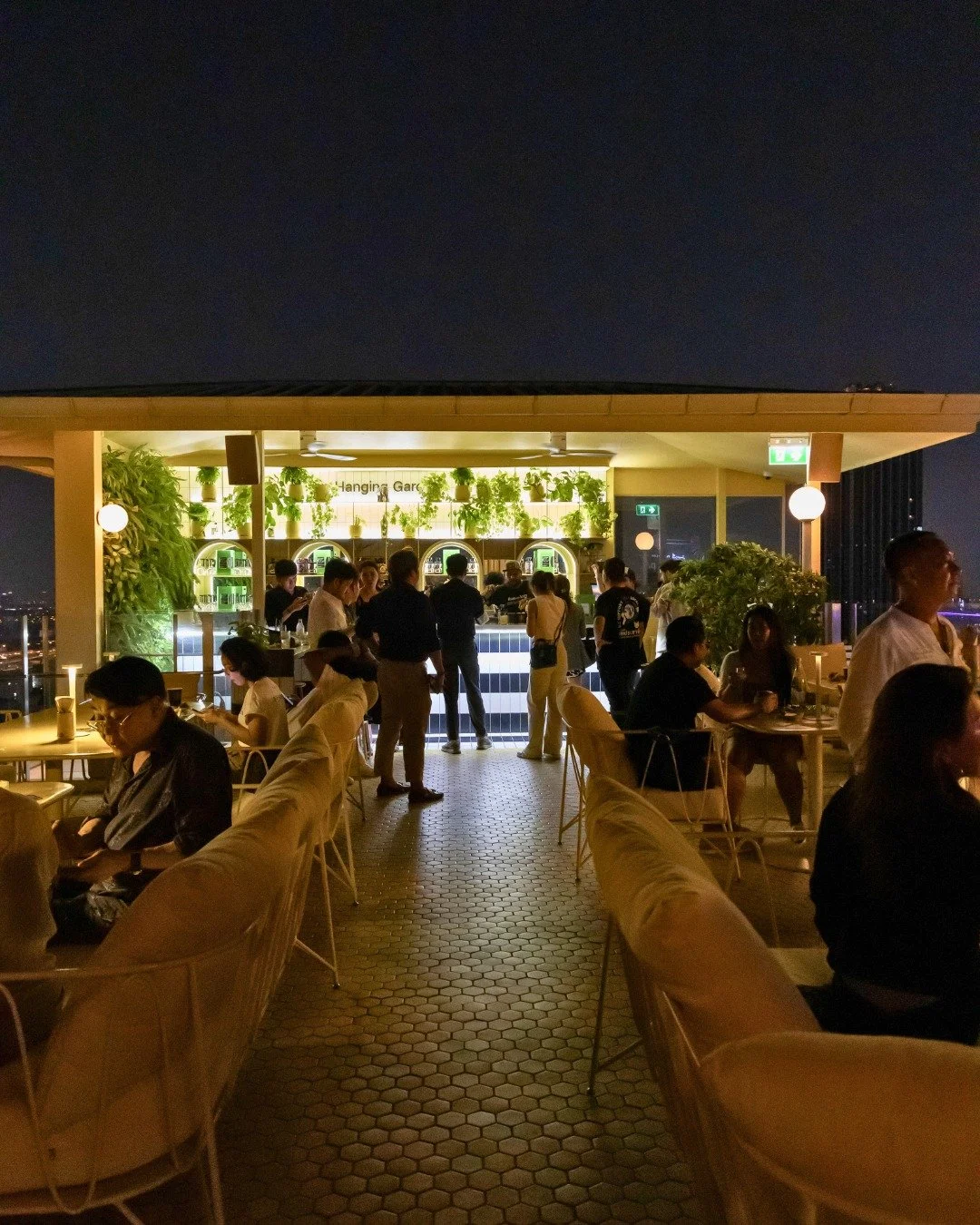 The night is alive, the rooftop buzzing, and every corner is filled with energy. The drinks are sharp, the music hits just right, and the night never slows down. 

Step in, join the crowd, and feel the city pulse around you. 

🔗 Link in bio for rese