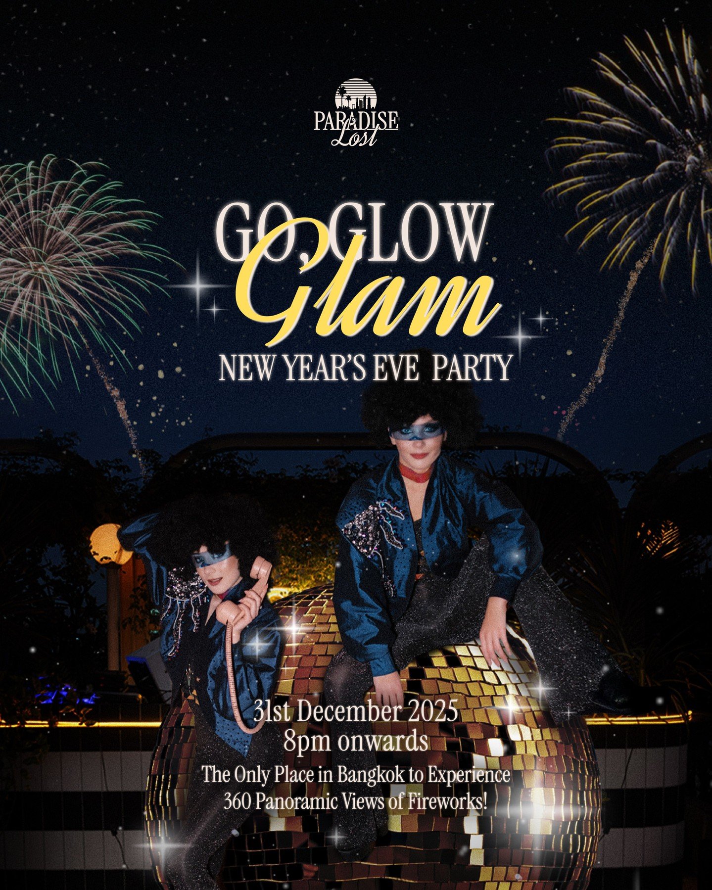 The countdown is on for you and for the year.

Secure your spot at the only rooftop in Bangkok where the 360&deg; firework view includes ICONSIAM, the Chao Phraya River, CentralWorld, Siam Paragon and there is even more. Consider your city-wide firew