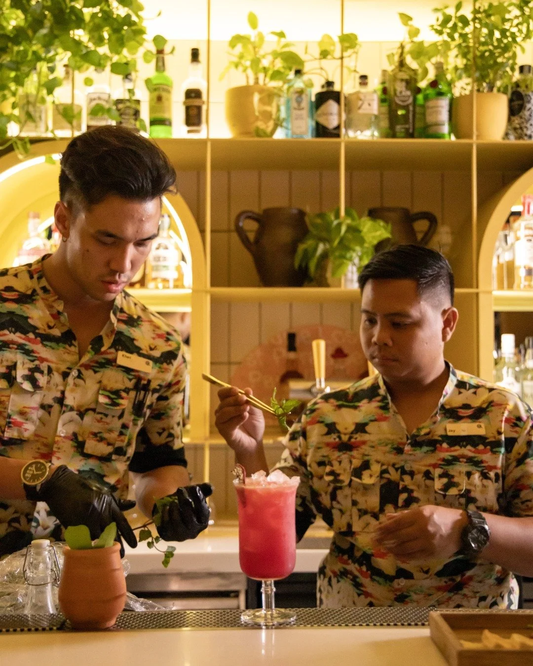 Double the talent, double the fun.

We are mixing, shaking, and serving up all the rooftop vibes you didn&rsquo;t know you needed.

🔗 Tap the link in bio to reserve your table.
💬 LINE: paradiselost

#ParadiseLostBangkok #DoubleThePour #MixMasters #