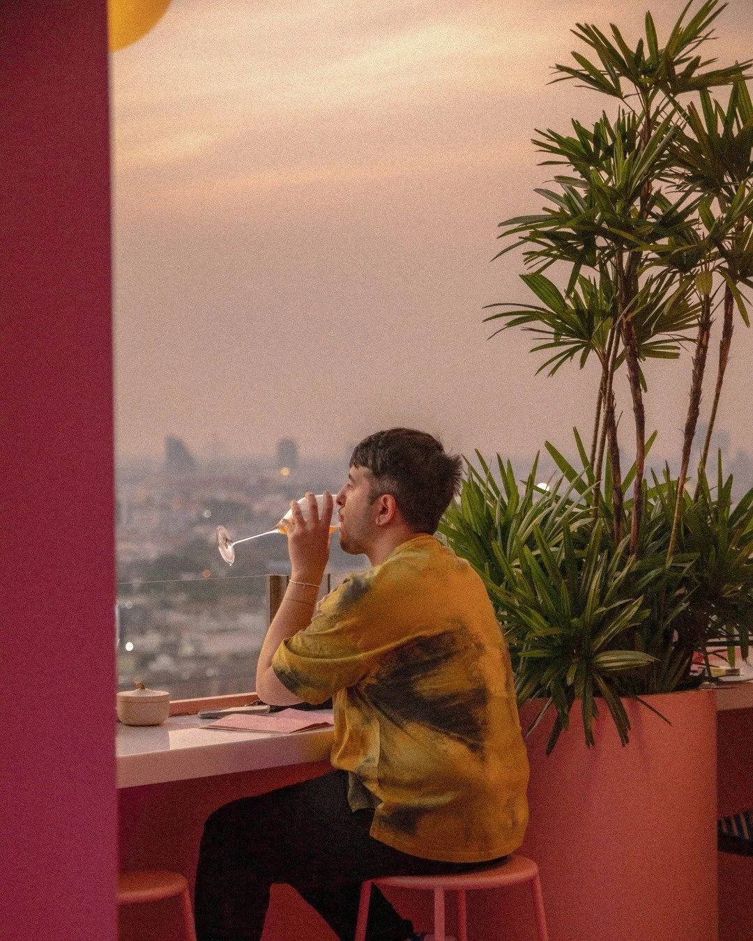 In Blade Runner (1982), Roy Batty reflected on fleeting beauty: "All those moments will be lost in time, like tears in rain." But this one? This view, this drink, this calm in the city's storm, this moment is yours to keep. Hold on to it.